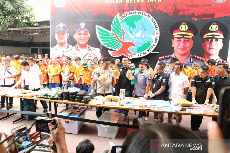 Polda Metro Jaya tangkap 410 orang