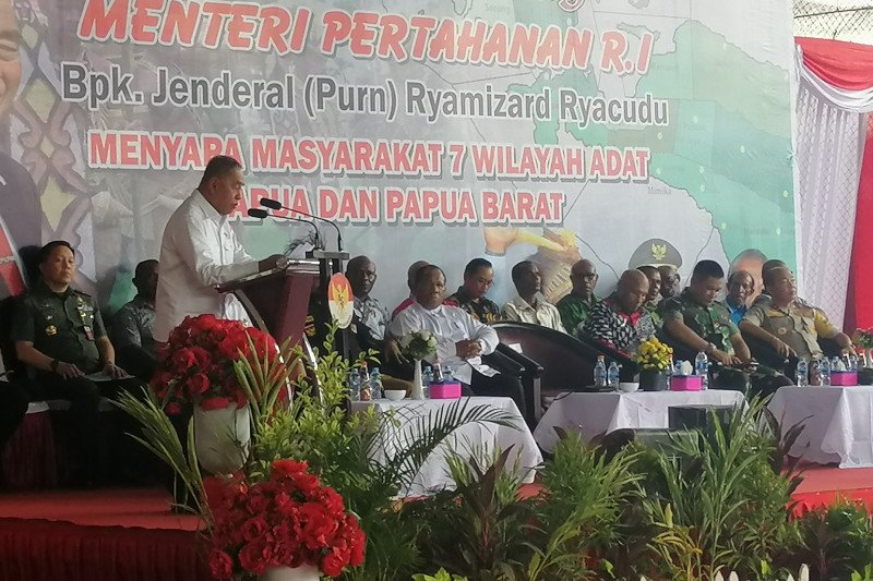 Ryamizard tegaskan Papua bagian integral dari NKRI