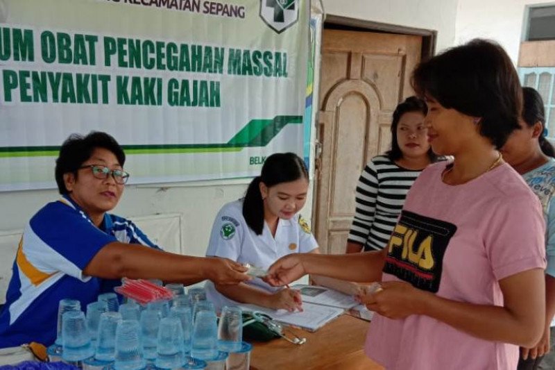 Dinkes Gumas targetkan POPM kaki gajah 2019 di atas 75 persen