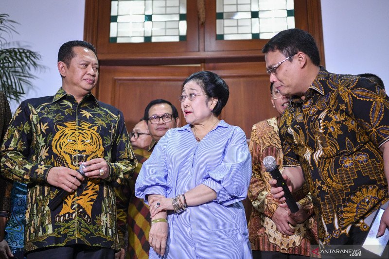 Megawati apresiasi ketua MPR dipilih secara musyawarah mufakat