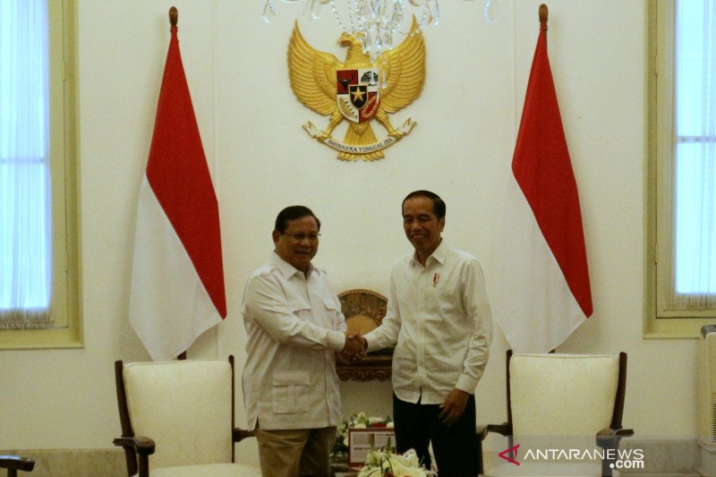 Prabowo tiba di Istana Merdeka