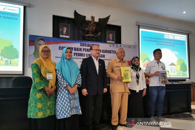 Kurikulum kelola sampah gagasan Pertamina EP diterapkan PAUD Karawang
