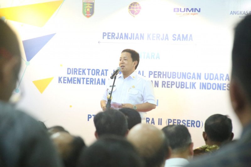 Gubernur Lampung dorong pembangunan stasiun kereta api bandara
