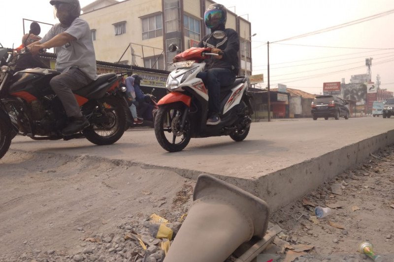 Perbaikan 228 ruas jalan Kota Palembang