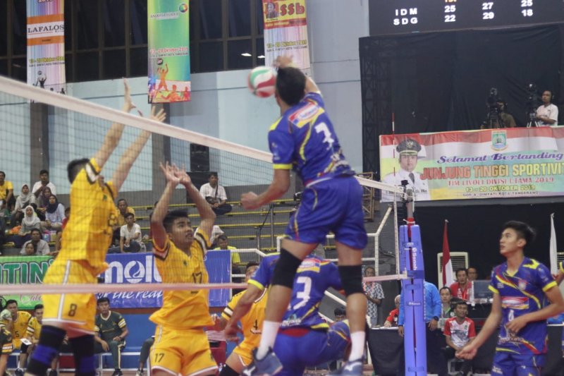 Indomaret-Berlian bersaing rebut tiket otomatis semifinal Livoli Divisi Utama