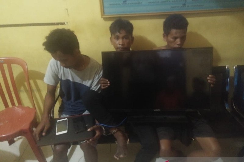 Komplotan pencuri di pesantren dan tenda pengungsi diciduk