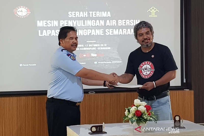 Ada air siap minum di Lapas Kedungpane Semarang