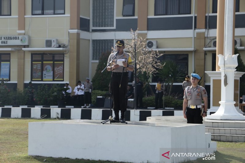 Polres OKU siagakan 500 personel pengamanan pelantikan Presiden RI