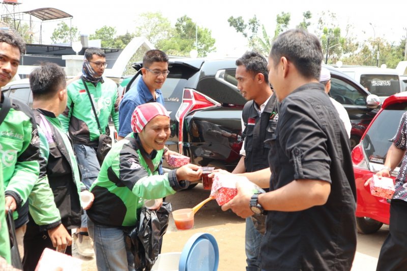 ACT Lampung bersama Gojek gelar aksi KOMPAK