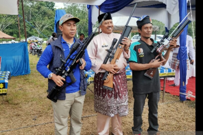 20 klub tiga provinsi ikuti kejuaraan menembak di Siak