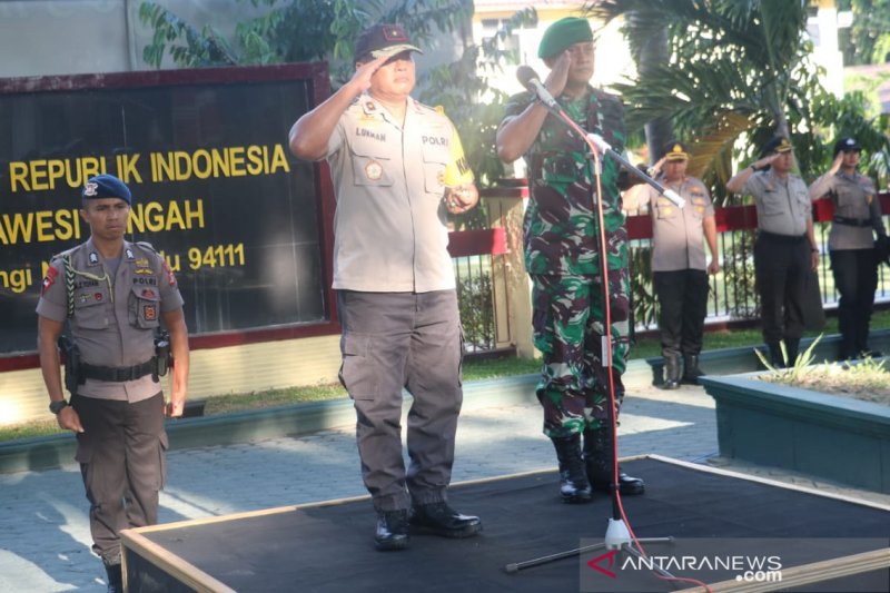 Kapolda - Danrem pimpin apel gelar pasukan pengaman pelantikan Presiden