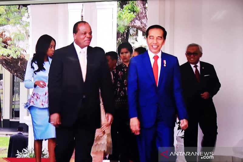 Jokowi ungkap Indonesia ingin bangun infrastruktur di Eswatini
