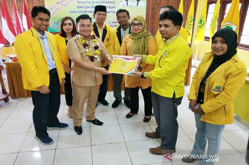 Halikinnor mendaftar calon bupati, begini tanggapan Partai Golkar Kotim
