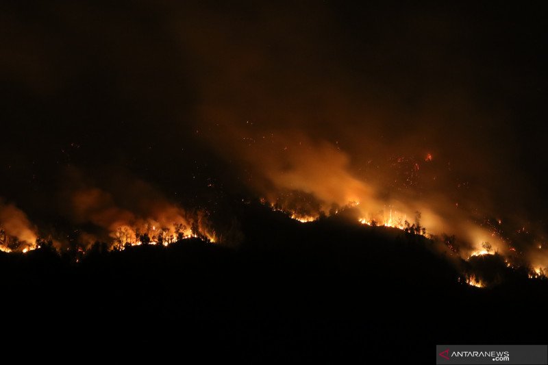 Kebakaran Gunung Merapi Ungup Ungup Antara News Kuala Lumpur Kebakaran Gunung Merapi Ungup Ungup Antara News Kuala Lumpur