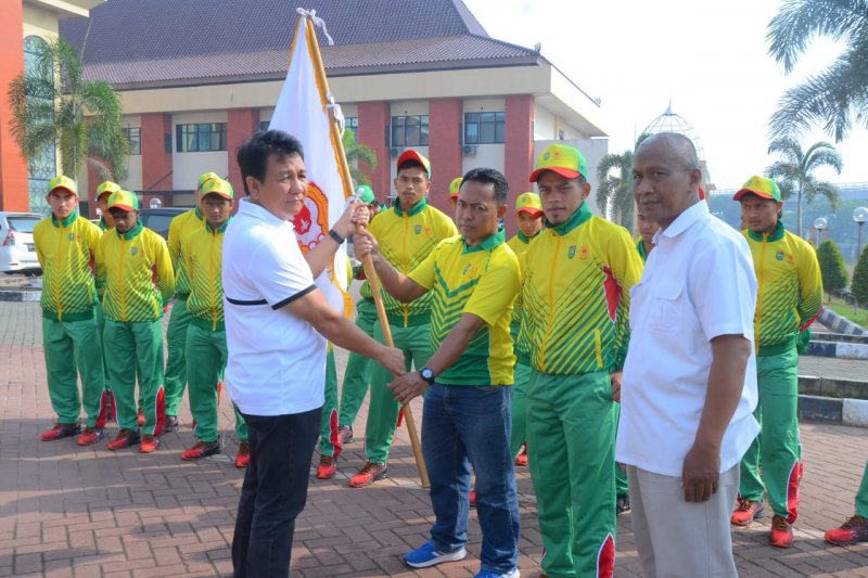 Tim sepak bola Sumsel optimistis raih emas Porwil