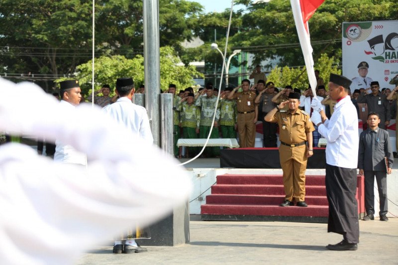 Sekitar 3.000 santri di Makassar peringati Hari Santri Nasional