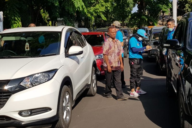Dinas LH Mataram uji emisi kendaraan bermotor
