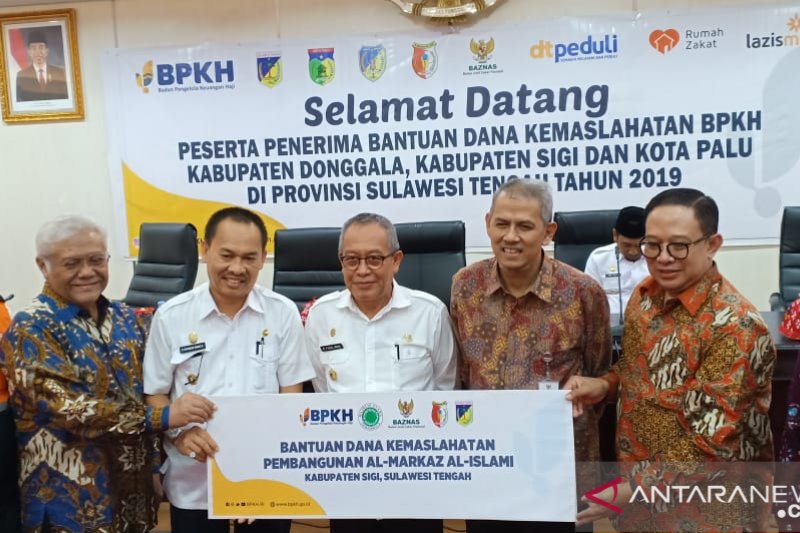 BPKH bantu Rp28 miliar pemulihan pascabencana di Sulteng