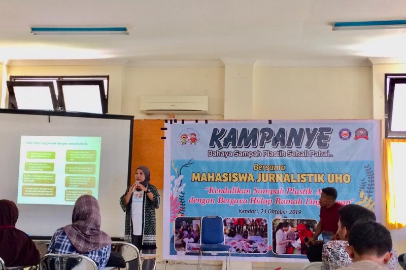 BFF menggandeng mahasiswa jurnalistik semarakan kampanye sampah