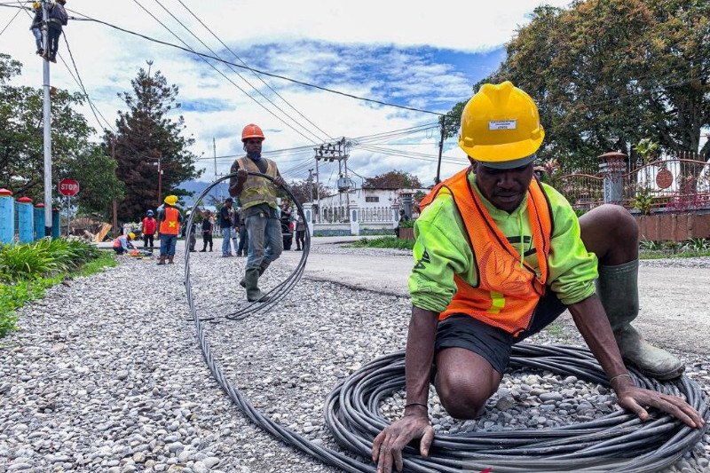 PLN klaim pelanggan di Papua dan Papua Barat hanya 613 ribu pelanggan