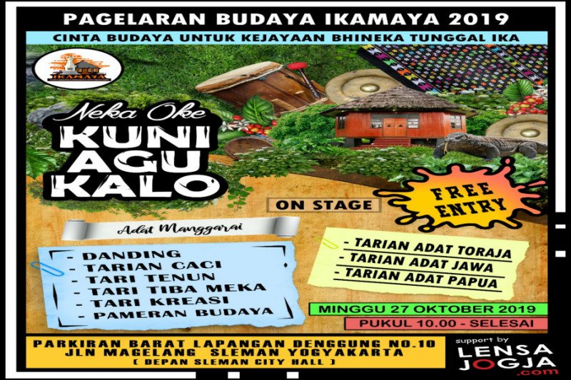 Warga NTT menyelenggarakan Gelar Budaya di Sleman