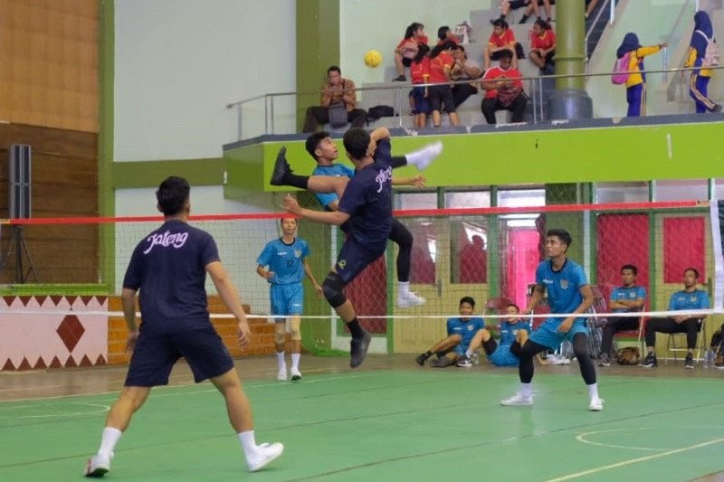 Timnas gairahkan sepak takraw di Jepara
