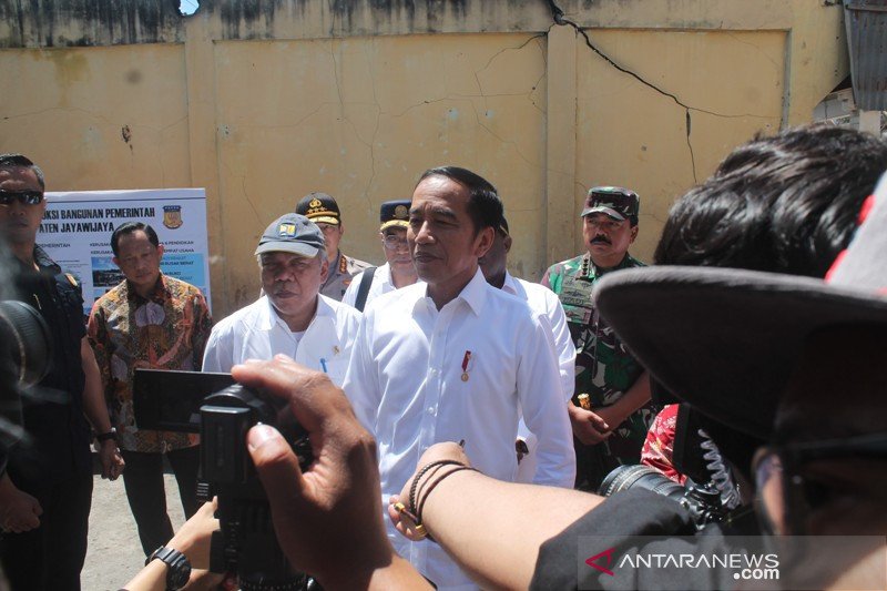 Presiden Jokowi harap jalan trans Jayapura-Wamena dibuka 2020
