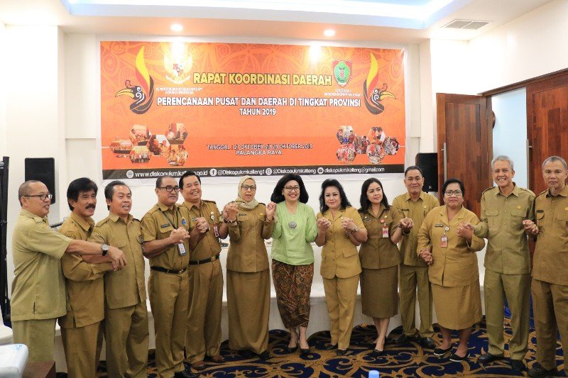 Pemprov Kalteng sinergikan program pusat dengan daerah di bidang koperasi dan UMKM