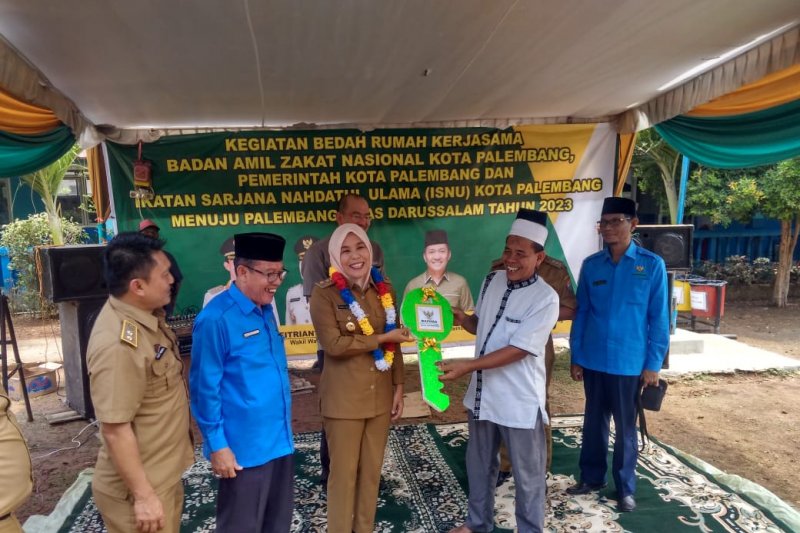 Baznas dan Pemkot Palembang kebut program bedah rumah