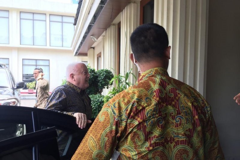 Duta Besar Australia Gary Quinlan AO temui Menko Polhukam bahas sejumlah isu