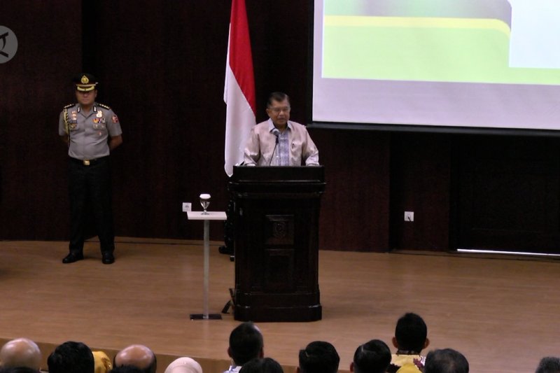 Wapres JK resmikan komunitas dan kampus sehat UI