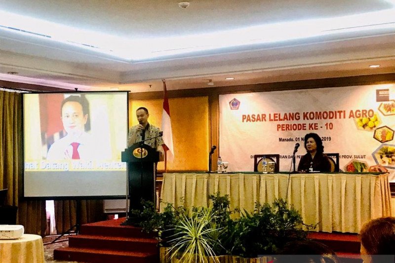 Wamen buka Pasar Lelang Komoditas Agro ke-10 di Manado