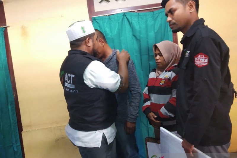 ACT santuni keluarga mendiang pemain timnas U-16
