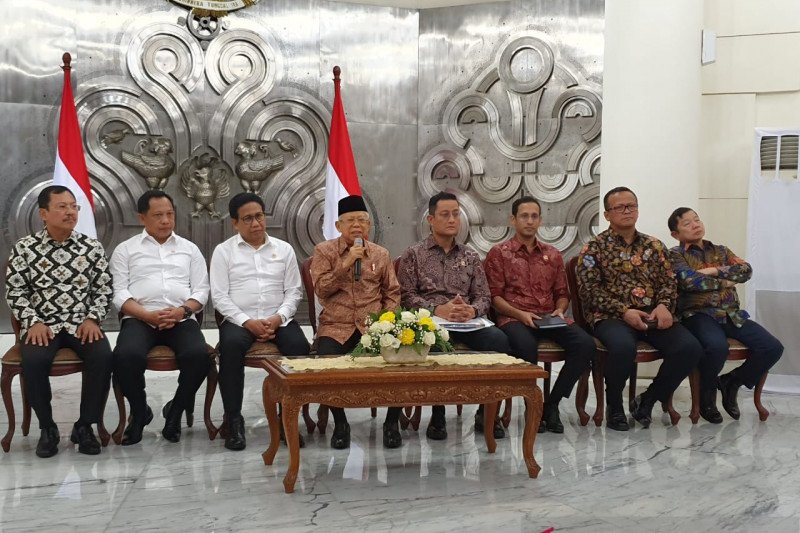 Ma'ruf Amin diitugasi Jokowi urus pembangunan SDM dan ekonomi syariah