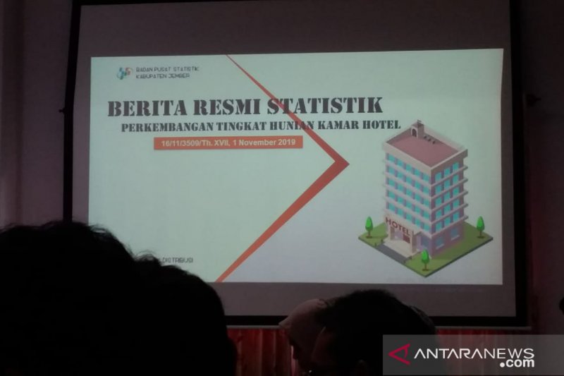 BPS: Tingkat hunian hotel berbintang di Jember capai 48,53 persen