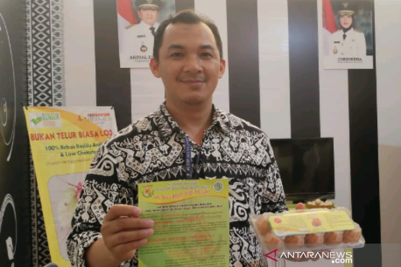 Lampung pamerkan telur herbal kualitas organik pada HPS di Sultra