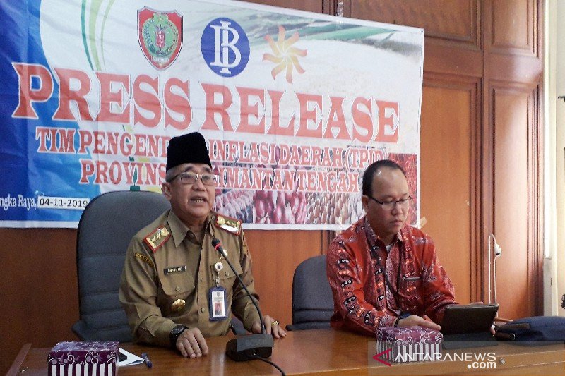Inflasi di Kalteng pada Oktober 2019 tertinggi se-Kalimantan