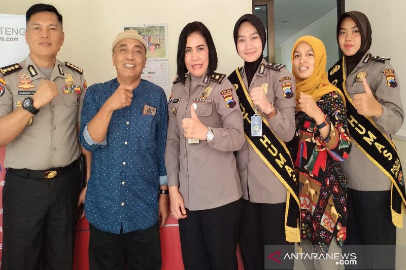 Kabid Humas Polda Jateng silaturahim ke Antara