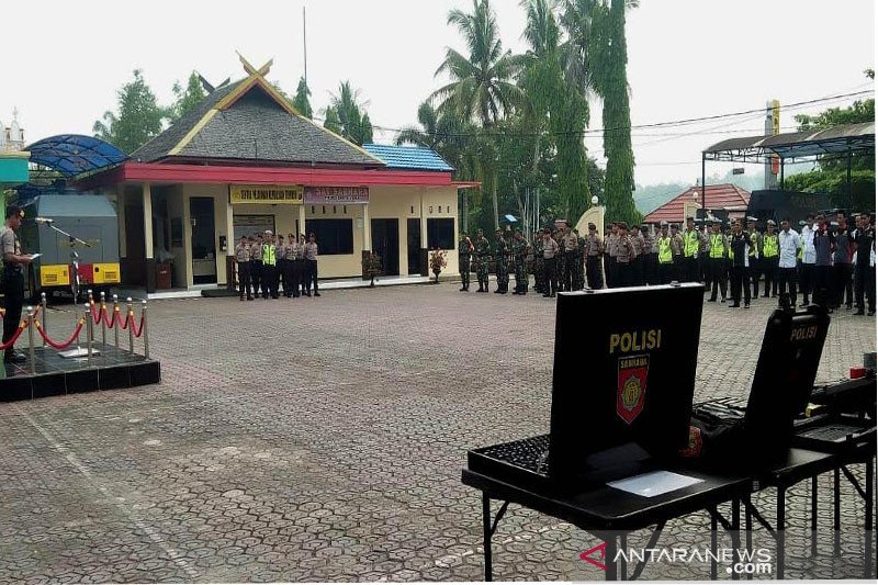 Polres Barut siagakan puluhan personel amankan Pilkades