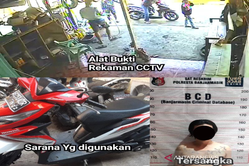 Polisi tangkap bapak dan anak pelaku pencurian di Banjarmasin