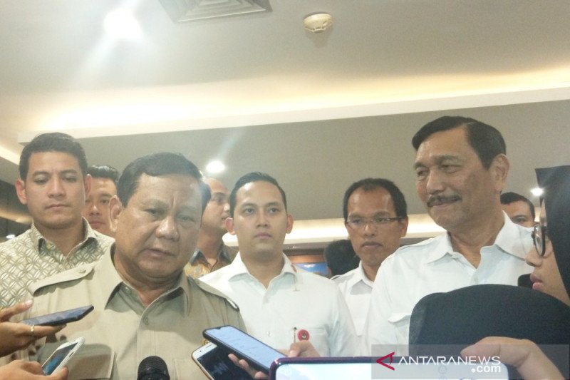 Luhut sebut pertemuannya dengan Prabowo ajang