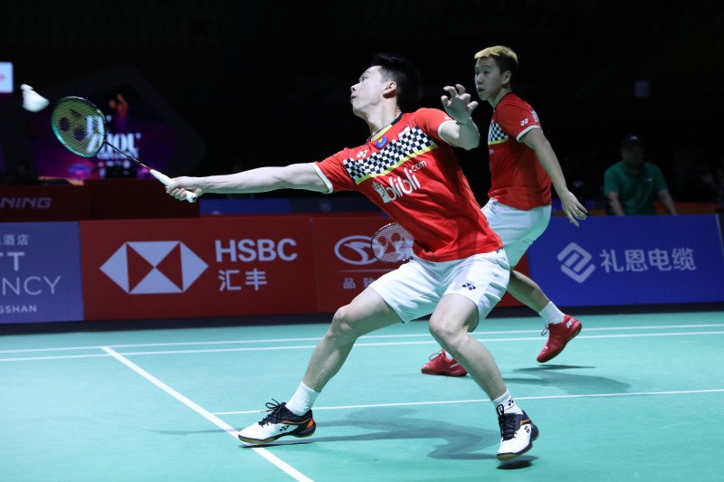 Masuk babak semifinal Fuzhou China Open, Marcus/Kevin tingkatkan fokus