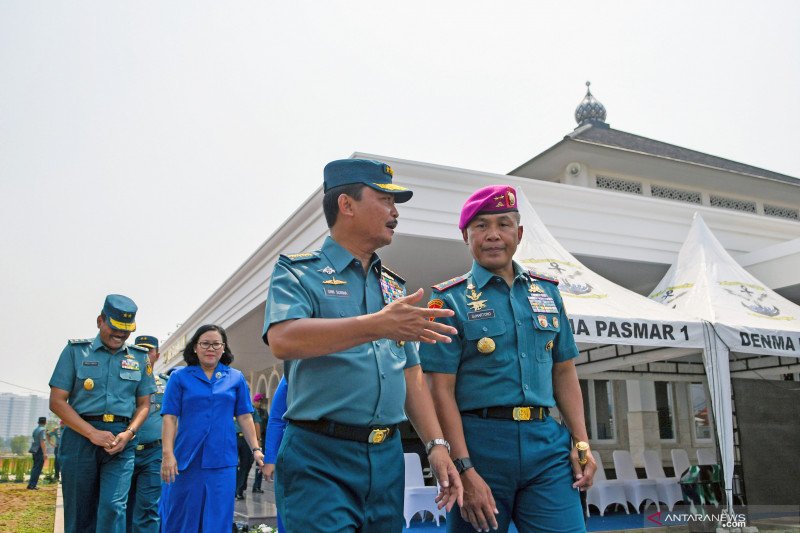 Kasal resmikan Masjid di Pasmar