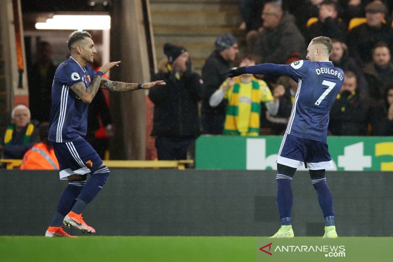 Watford pencundangi tuan rumah Norwich City