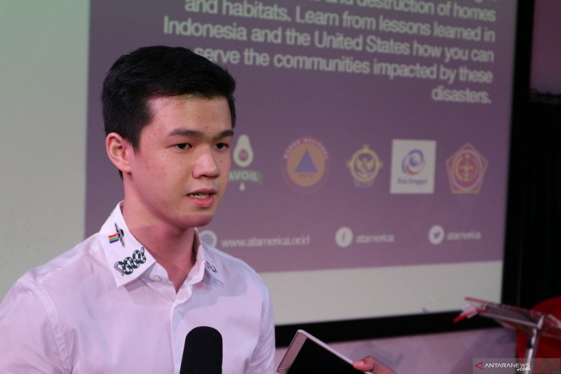 Siswa SMA perkenalkan aplikasi untuk bantuan bencana