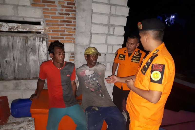 Basarnas Temukan Dua Nelayan Terombang-ambing di Perairan Binongko