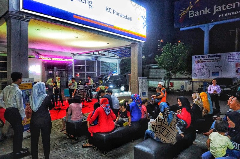 Cabang Purwodadi gelar acara Bank Jateng Goes to Cashless