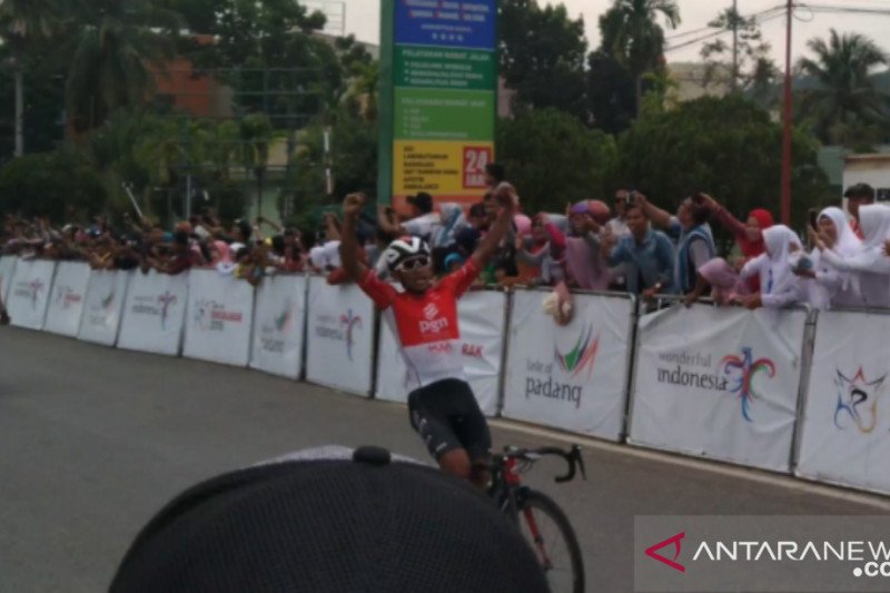 Jamalidin Novardianto tercepat di etape VIII TdS 2019