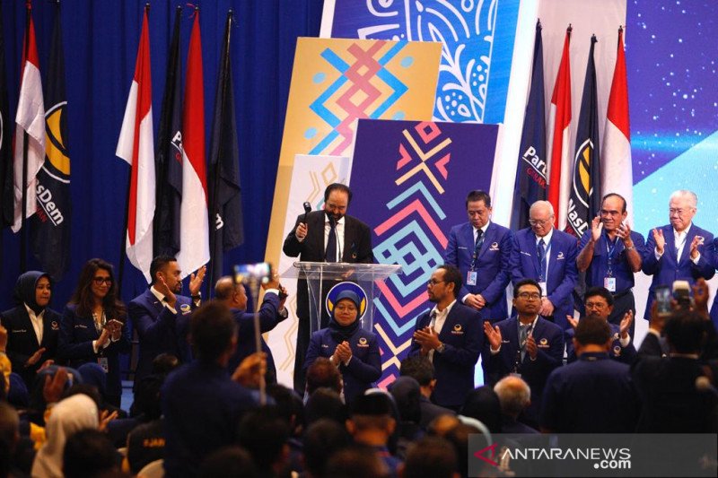Paloh kembali jadi Ketum NasDem secara aklamasi