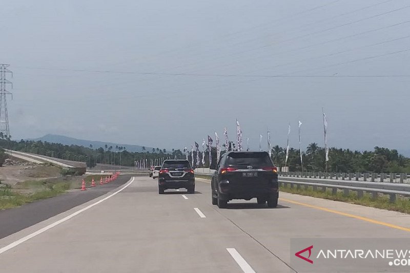 Serapan anggaran jalan tol Manado-Bitung seksi I capai 95 persen
